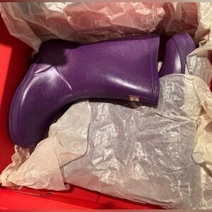 Hunter Kids Acid Purple Starcloud Boots